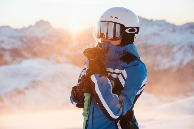 Image: winter in the Dolomites