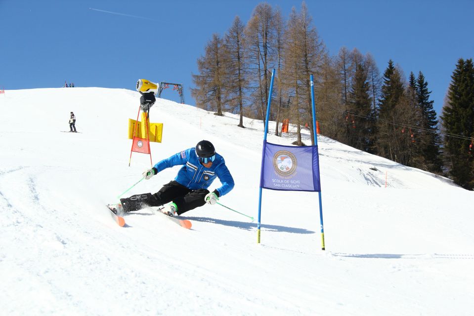 Image: Ski racing course